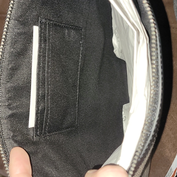 COACH Men 1312 Canvas Large Pouch Moss - Picture 3 of 5